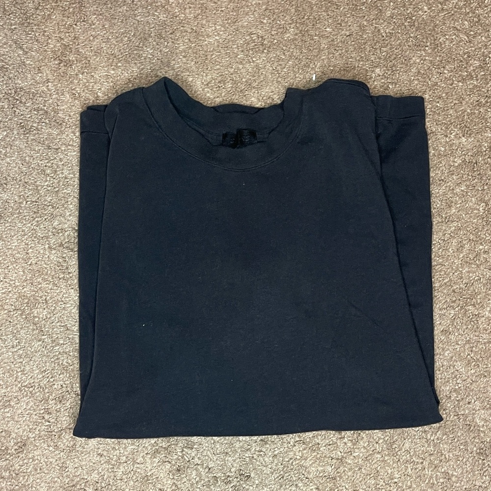 SKIMS Black Short Sleeve Tee